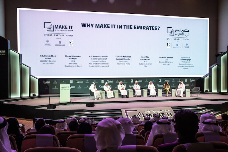 The UAE has already launched the National In-Country Value programme that aims to boost the private sector's participation in the economy, diversify output and localise critical parts of the supply chain.