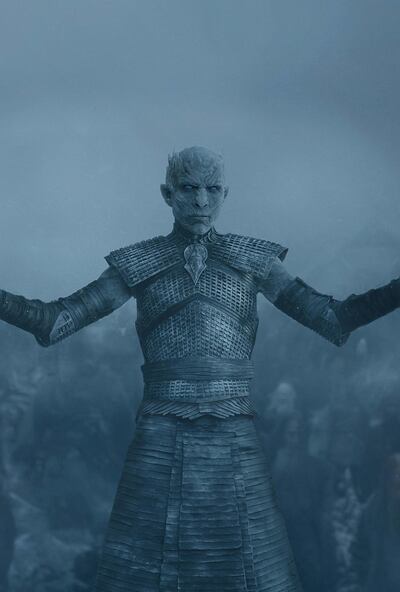 The Night King in Game of Thrones. HBO / OSN