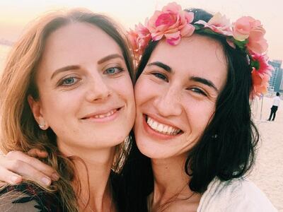 'She hears me, I hear her': health coach Nigora Normatova, right, on Sarah Lewis