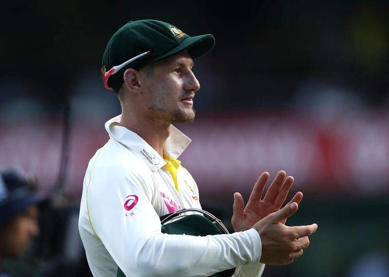SYDNEY, AUSTRALIA - JANUARY 07: Cameron Bancroft of Australia walks from the ground at stumps during day four of the Fifth Test match in the 2017/18 Ashes Series between Australia and England at Sydney Cricket Ground on January 7, 2018 in Sydney, Australia.  (Photo by Ryan Pierse/Getty Images)
