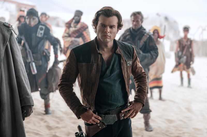 The film's biggest strength is the on-off relationship between Han and the feisty, duplicitous Qi’ra, which is the perfect catalyst for Solo becoming the cad we know and love. AP
