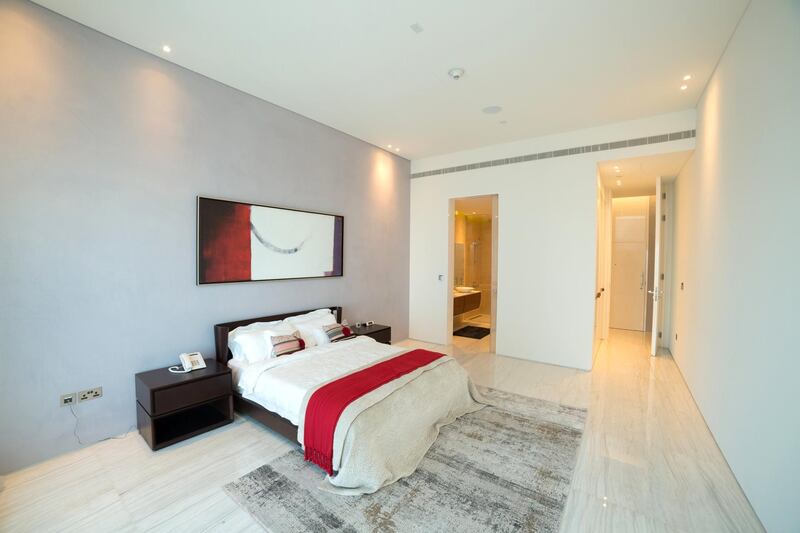 The four-bedroom apartment has spacious second and third bedrooms, complete with an en suite. Courtesy Allsopp and Allsopp