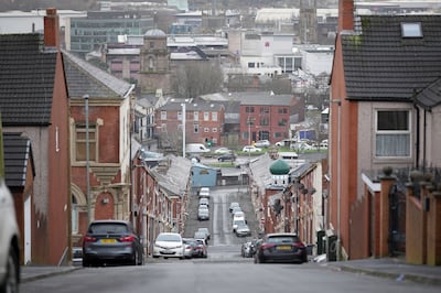 A general view of Blackburn in northern England where Texas synagogue hostage-taker Malik Faisal Akram is reported to be from. Getty Images
