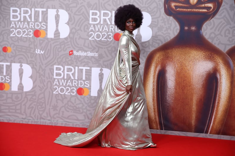 Celebrities who wore Zuhair Murad this year include British actress Jodie Turner-Smith at the Brit Awards 2023. Photo: Isabel Infantes / AFP