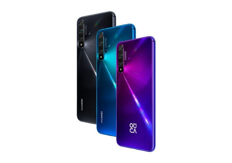 With 16cm display, Huawei's Nova 5T is priced at Dh1,599 in the UAE. Courtesy Huawei