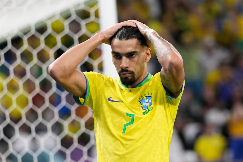 Lucas Paqueta 7: Croatia had early success passing Brazil’s 4-2-4 formation. Shot well saved by the excellent Livakovic. Another shot ten minutes from end of normal time was also saved. Assisted Neymar for the goal. AP