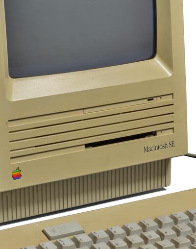 Steve Jobs used the Macintosh computer while at NeXT, the company he founded after he left Apple in 1985. Photo: Bonhams