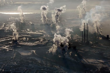 Two centuries of burning fossil fuels has left a perilous legacy. Frank Augstein / AP