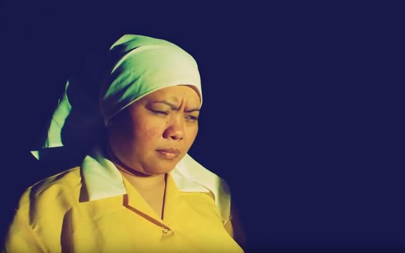 'Is Sumyati going to Hell?' (2016) tells the story of a housemaid dealing with her racist employers. Courtesy YouTube. 
