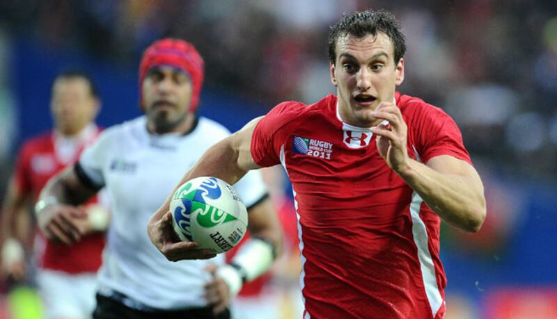 Sam Warburton will be joined by 14 other Welshmen in the British and Irish Lions squad. Philippe Lopez / AFP