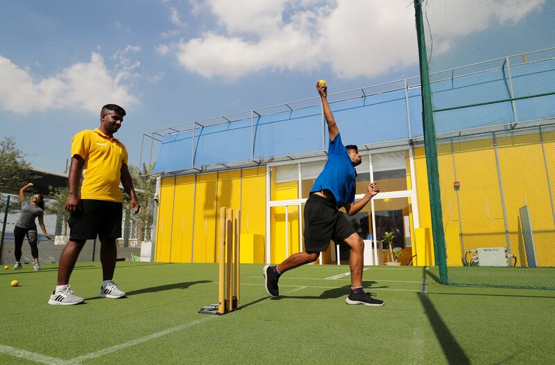 Participants can learn to fine tune their cricket skills using the facilities.