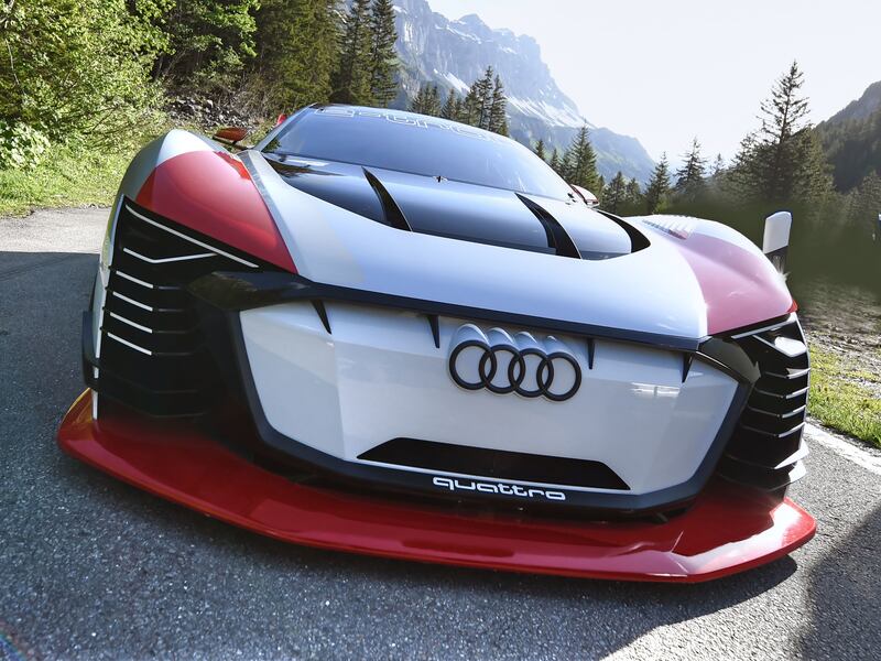 Audi's e-tron Vision Gran Turismo. All photos: Audi