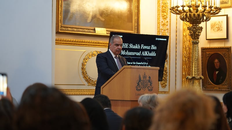 Bahrain's ambassador to the United Kingdom, Sheikh Fawaz Bin Mohmammad Al Khalifa