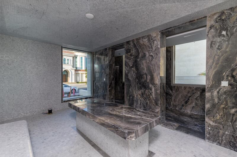 It wouldn't be a UAE villa without some marble.