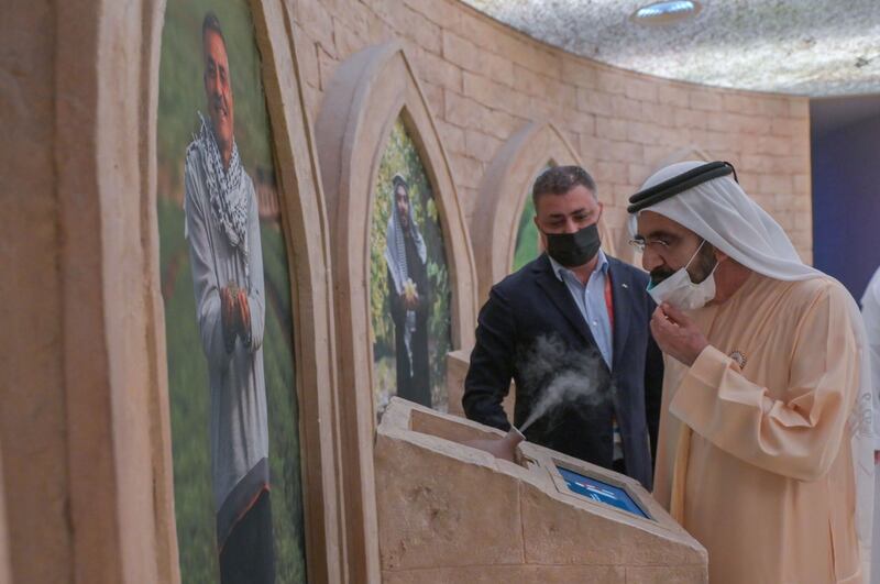The sights, smells and sounds of Jerusalem are showcased at the Palestine pavilion, in the Opportunity District. Photo: HHShkMohd via Twitter