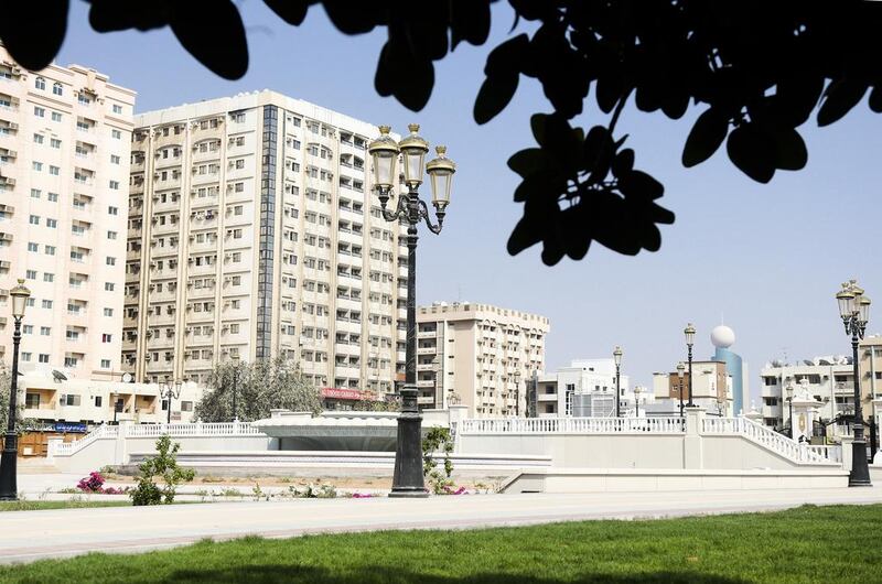 The Rolla Square park in Sharjah is getting a Dh22 milion facelift and is expected to open again before the end of the year. Lee Hoagland / The National