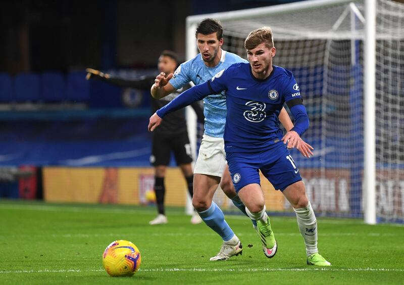 Ruben Dias, 7 - Had to be alert against a couple of Chelsea set pieces in the first half but it was an otherwise leisurely afternoon for the big-money signing from Benfica. AP