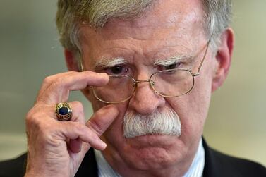 John Bolton's role as US President Donald Trump's national security adviser ended on September 9, 2019. AFP