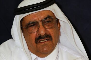 Sheikh Hamdan bin Rashid was at the heart of the UAE government. EPA