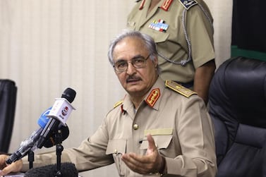 Field Marshal Khalifa Haftar's forces will retreat by up to three kilometres, a spokesman said. Reuters