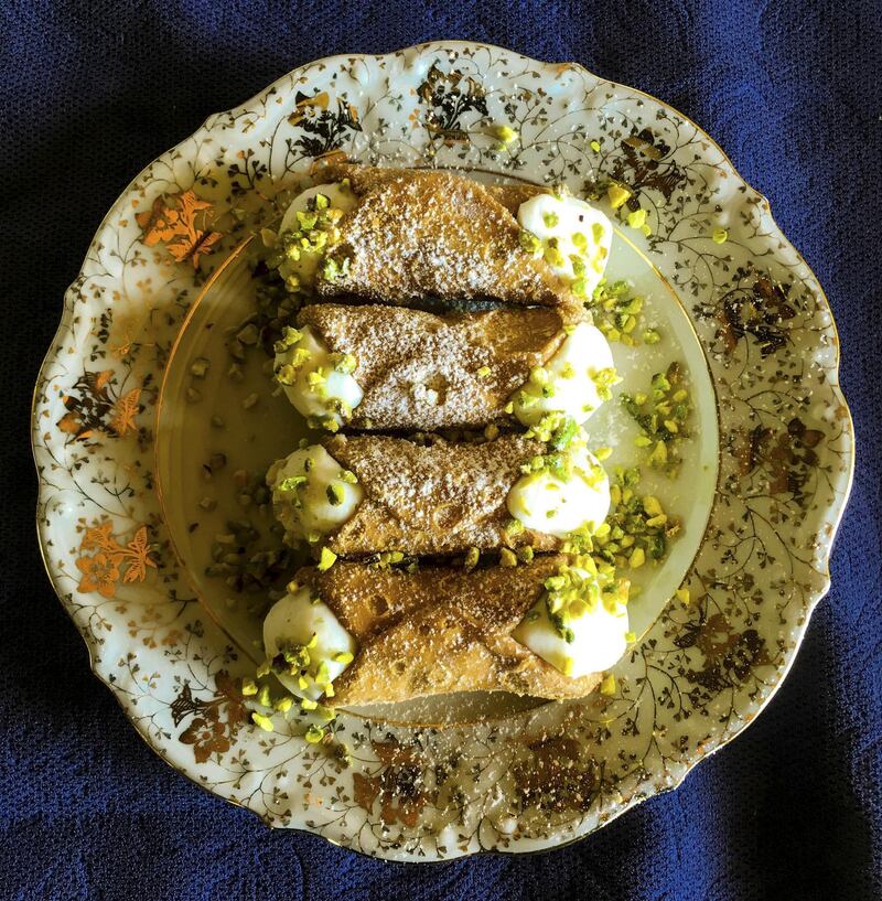 Cannoli in Marsala, Sicily. Courtesy Elena Dan