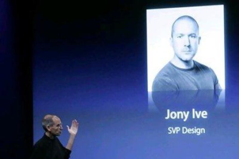 With the retirement of the Steve Jobs, the chief executive of Apple, the pressure now falls on chief designer Jonathan Ive to churn out successful products without Apple's technology visionary. Paul Sakuma / AP Photo