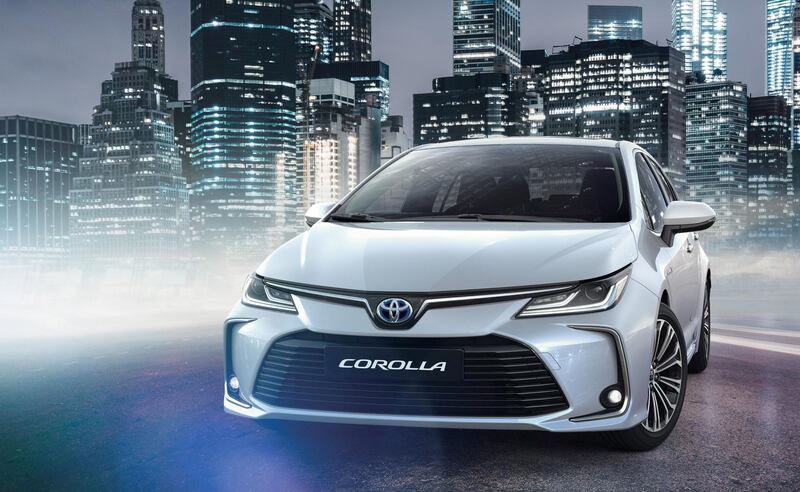 The last version of the Corolla, as it was unveiled in 2019.