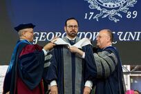 UAE minister Mohammad Al Gergawi awarded honorary doctorate by Georgetown University