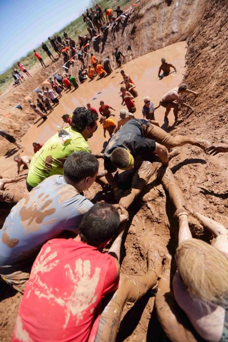 The Tough Mudder obstacle challenge will make its Middle East debut in Dubai on December 9-10 at the Hamdan Sports Complex. Courtesy Tough Mudder.
