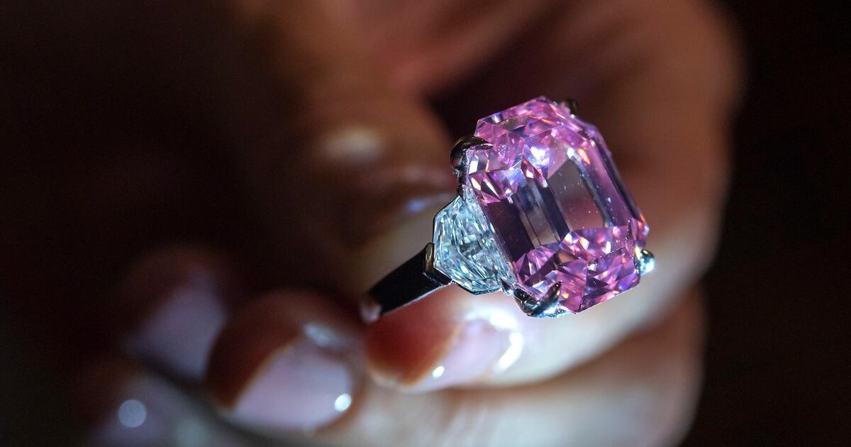 Incomparable' $50 million pink diamond smashes record at Geneva