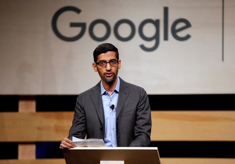 Google's chief executive officer Sundar Pichai studied at IIT Chennai. Reuters 