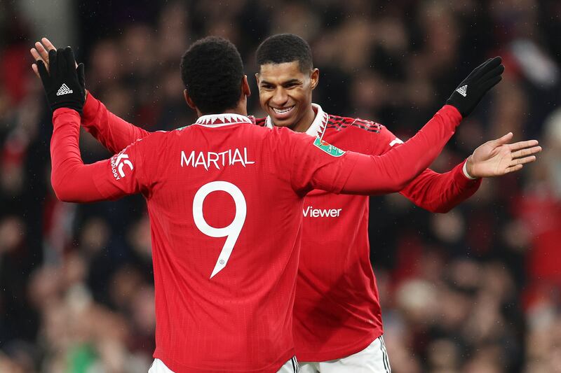 SUBS: Marcus Rashford (Garnacho 62’) – 8. Appealed – wrongly – for a penalty. Set up the opening goal. And the second for Fred. His confidence, his sharpness, his awareness. Brilliant cameo.
Getty