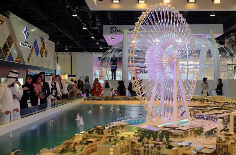 The Bluewaters Island project is planned to be built off the coast of JBR. Kamran Jebreili / AP Photo