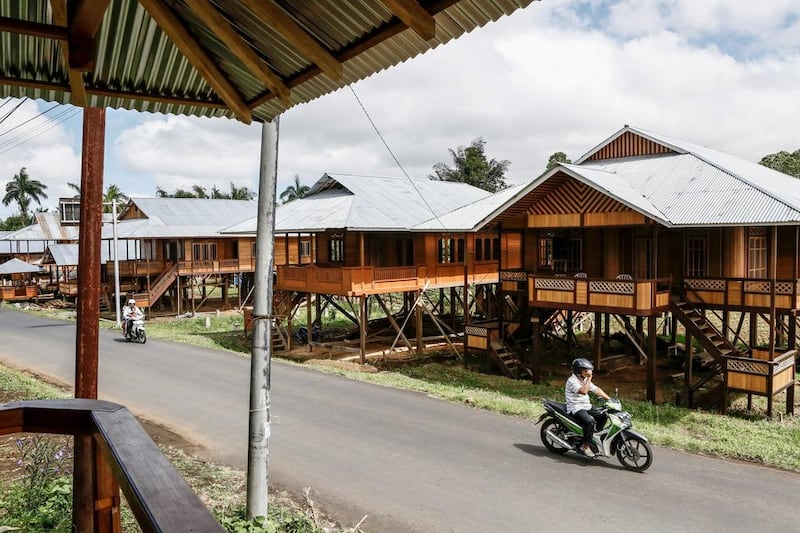 Interested buyers can either choose the ones on display, but houses can be customised according to their specifications. Putu Sayoga / Getty Images