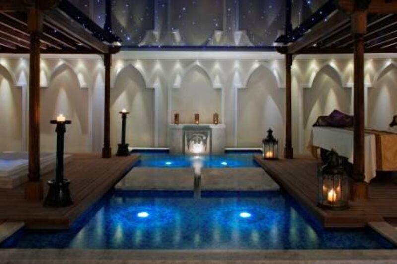 Talise Ottoman Spa, couples groups suite, Jumeirah Zabeel Saray, Dubai. (Courtesy Jumeirah)