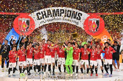 Urawa Reds Player clinched the 2022 Asian Champions League trophy with a 2-1 aggregate win over Saudi Arabia's Al Hilal. Getty