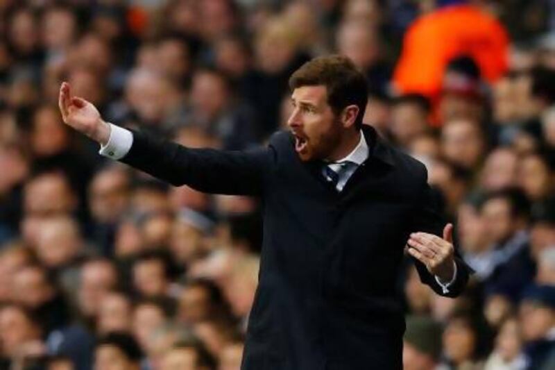 Tottenham Hotspur's manager Andre Villas Boas will lead his side against Inter Milan in a Europe League last-16 match on Thursday. Marcello Paternostro / AFP