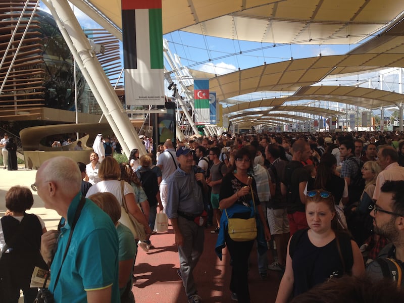 Expo 2015 was hosted by Milan, Italy. Photo: Dr Peter Vine