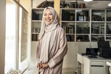 When Iman Suguitan's hotel supplies company faltered amid the pandemic, she found a new way to sustain her employees and her income by setting up “idea-to-market” agency – Nuqt Idea House. Antonie Robertson/The National