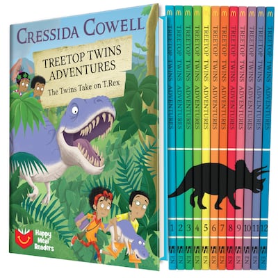 Author Cressida Cowell has penned 12 books for the campaign. Supplied