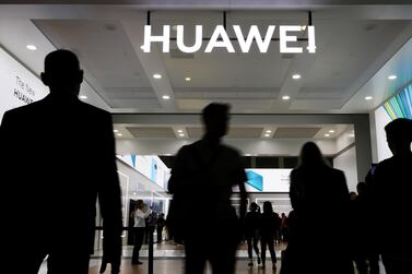 Huawei said the US ban could push its smartphone unit's revenue lower by about $10bn this year. Reuters