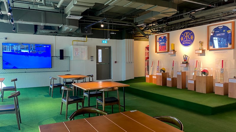 Expo 2020’s resident sports lounge Garden on 1, found at the Mobility District, offers regular themed nights such as curry night and quiz night, regular drinks deals, and shows the biggest sporting events. Antonie Robertson / The National