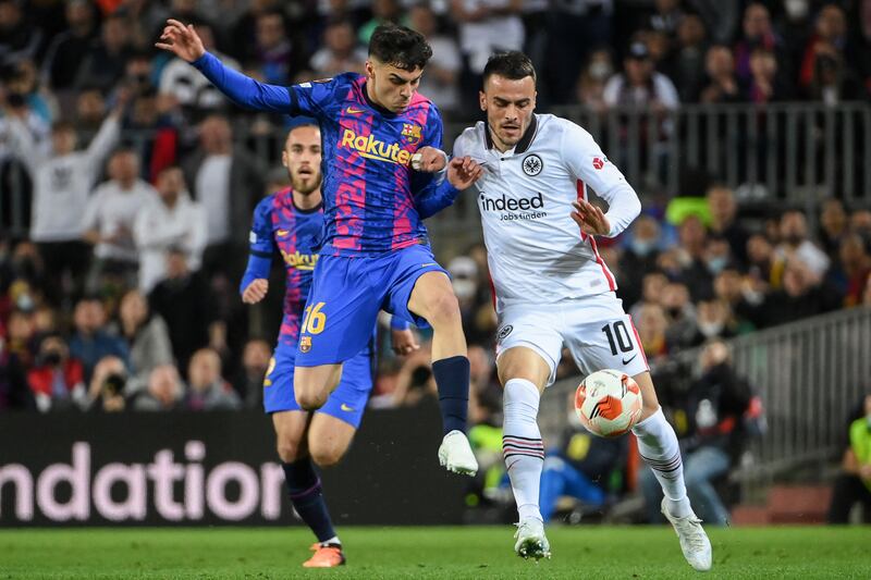 Pedri – 5. His poorest game of the season. Substituted at half time with a pain in his leg. Big miss, but his passing was off beam and he was bypassed despite Barca having so much possession. AFP