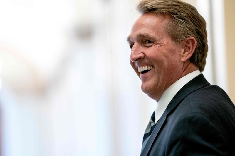 Jeff Flake, the US ambassador to Turkey, is banned from Russia. AFP