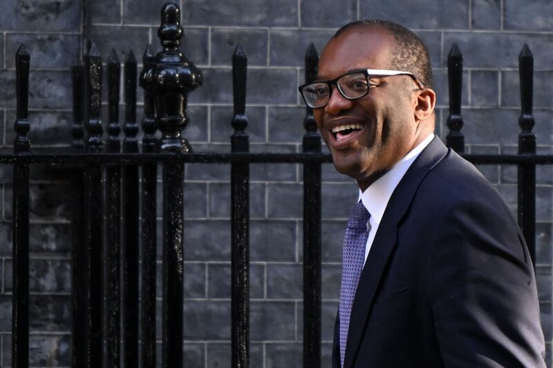 British Chancellor Kwasi Kwarteng will announce a mini-budget on Friday. AFP