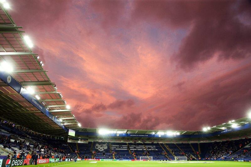 General view of the King Power Stadium prior to the Champions League Group G match between Leicester City and FC Porto. Tim Keeton / EPA