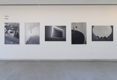 Photographs of Toyo Ito’s White U from 1976. Photo: Sharjah Art Foundation