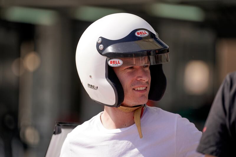 Jockey Richard Kingscote at the Bahrain International Circuit