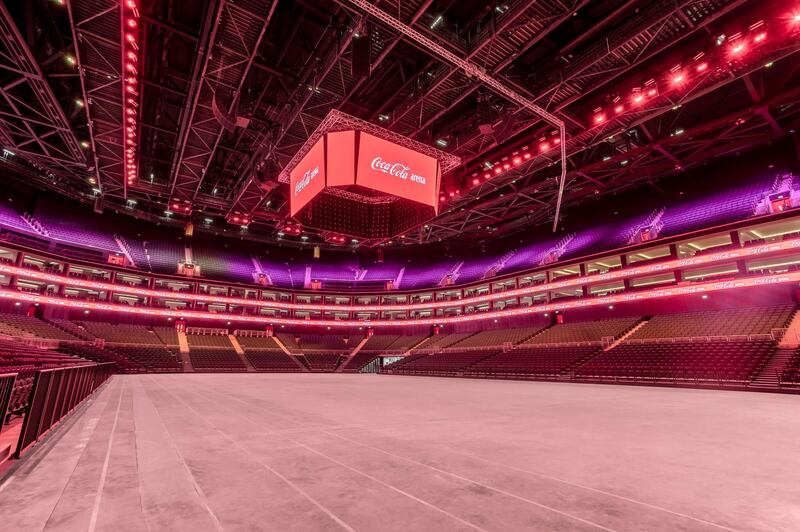 "The Coca-Cola Arena reflects our commitment to Dubai and the region in general,” according to Murat Ozgel, the general manager of Coca-Cola Middle East. Courtesy Coca-Cola Arena