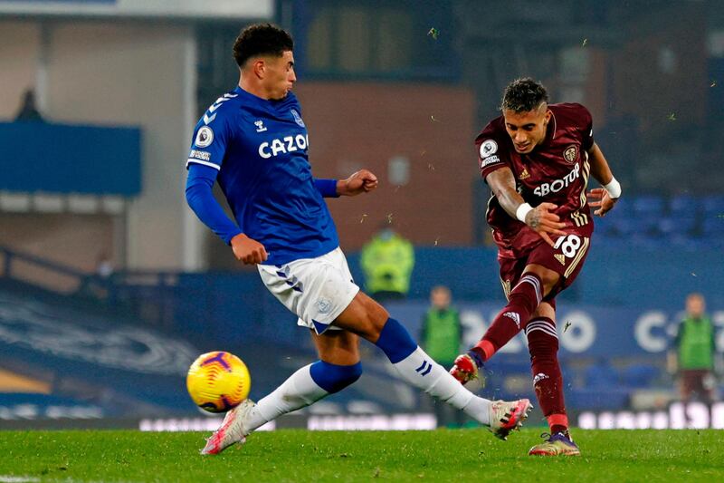 Ben Godfrey 7 – One of Everton’s better defenders, leading by example throughout. His commitment to the cause was never in question. AFP